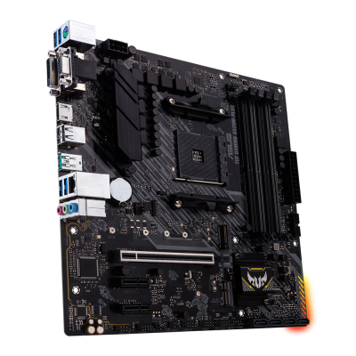 Asus TUF GAMING A520M-PLUS Processor family AMD Processor socket AM4 DDR4 Memory slots 4 Supported hard disk drive interfaces SATA, M.2 Number of SATA connectors 4 Chipset AMD A520 Micro ATX