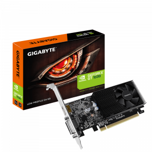 Gigabyte GV-N1030D4-2GL 1.0 NVIDIA 2 GB GeForce GT 1030 DDR4 DVI-D ports quantity 1 HDMI ports quantity 1 PCI Express 3.0 Memory clock speed 2100 MHz Processor frequency 1417 MHz