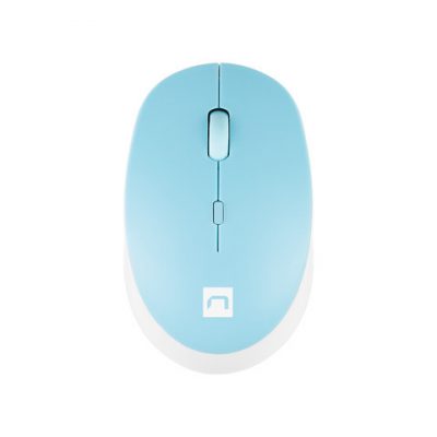 Natec Mouse Harrier 2 Wireless Bluetooth White/Blue