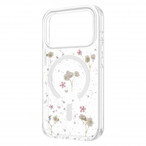 Fixed MagBloom Back cover Apple iPhone 17 Pro TPU Blush Plum