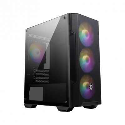 MSI PC Case MAG FORGE M100A Black Micro ATX Tower ATX