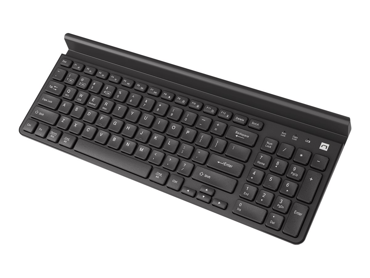 Natec Keyboard Felimare NKL-1973 Wireless US Black 2.4 GHz, Bluetooth - Image 2