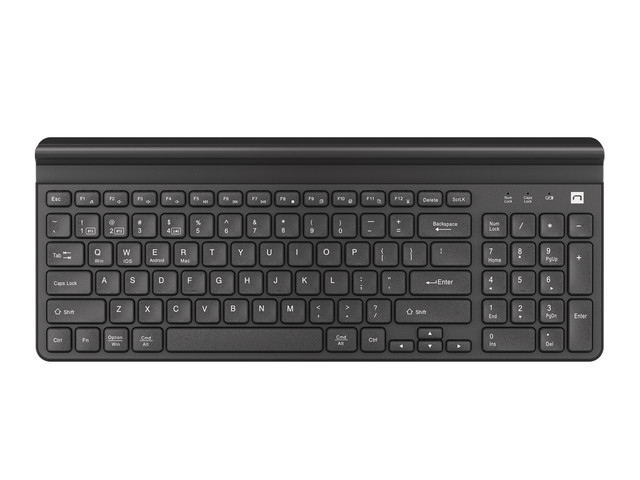 Natec Keyboard Felimare NKL-1973 Wireless US Black 2.4 GHz, Bluetooth - Image 3