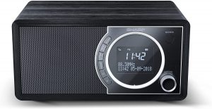 Sharp DR-450(BK) Digital Radio, FM/DAB/DAB+, Bluetooth 4.2, Alarm function, Midnight Black Sharp Digital Radio DR-450(BK) Bluetooth Midnight Black