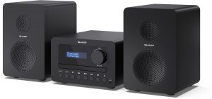 Sharp XL-B520D(BK) Tokyo Hi-Fi Micro System 2.0, FM/DAB/DAB+/USB, CD, Bluetooth 5.0, Aux-in, Black Sharp Tokyo Hi-Fi Micro System 2.0 XL-B520D(BK) Bluetooth Black
