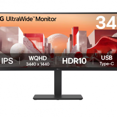 LG 34BA75QE-B 34 " IPS 21:9 60 Hz 5 ms 3440 x 1440 pixels 300 cd/m² HDMI ports quantity 2