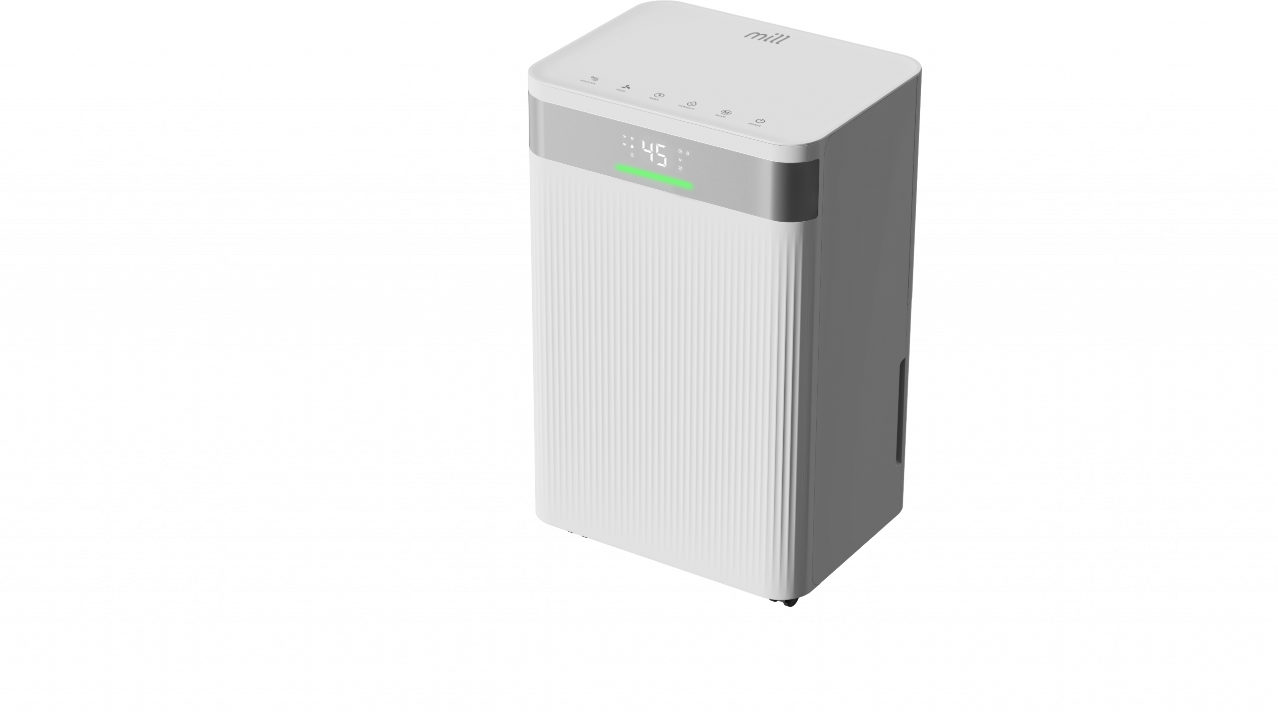 Mill Dehumidifier MDH12 Power 200 W Suitable for rooms up to 8-15 m² Water tank capacity 2 L White - Image 5