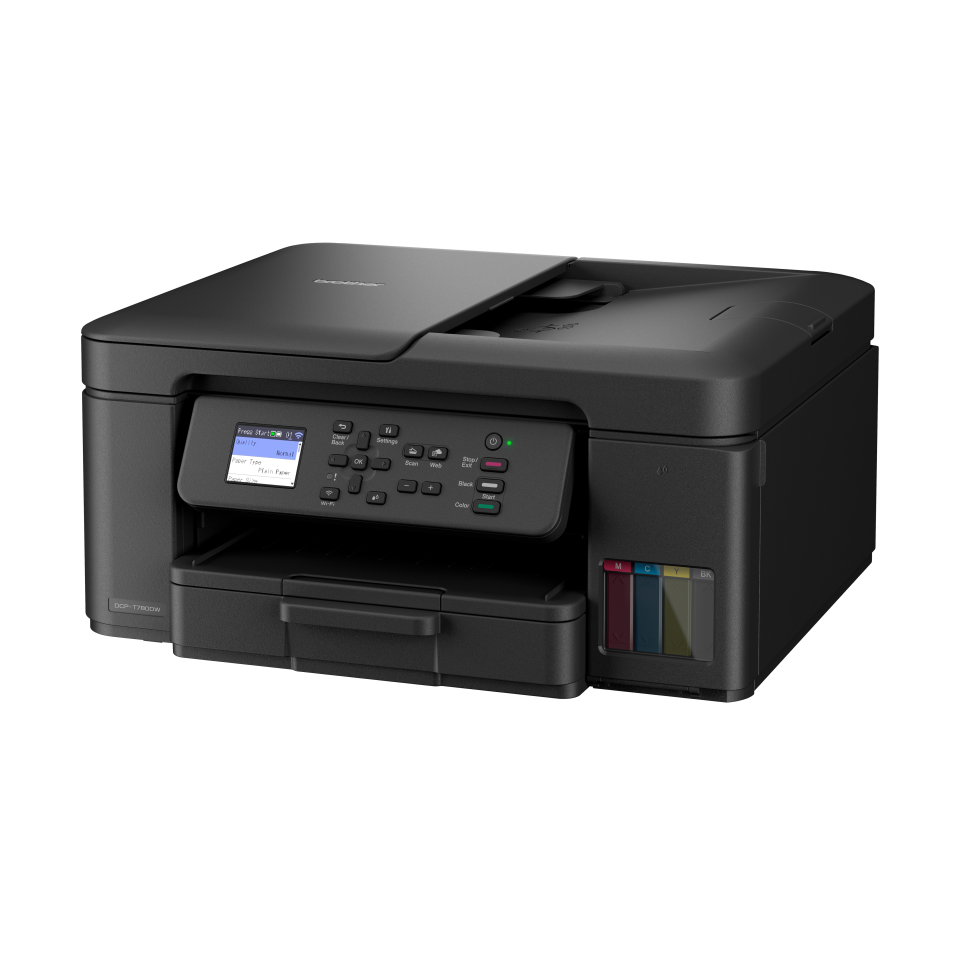 Brother Wireless Printer with ADF DCP-T780DW Inkjet Colour 3-in-1 A4 Wi-Fi Black - Image 2