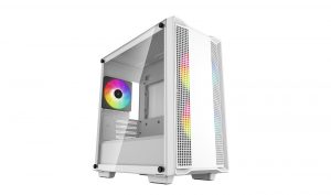 Deepcool ARGB Micro-ATX CASE CC360 White Mini-ITX / Micro-ATX ATX PS2 (maximum length: 160mm)