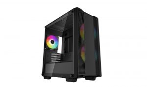 Deepcool Micro-ATX CASE CC360 Black Mini-ITX / Micro-ATX ATX PS2 (maximum length: 160mm)