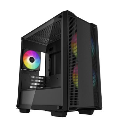 Deepcool Micro-ATX CASE CC360 Black Mini-ITX / Micro-ATX ATX PS2 (maximum length: 160mm)