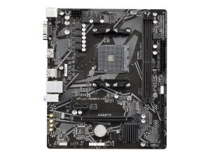 Gigabyte A520M K V2 1.0 M/B Processor family AMD Processor socket AM4 DDR4 DIMM Memory slots 2 Supported hard disk drive interfaces SATA, M.2 Number of SATA connectors 4 Chipset AMD A520 Micro ATX