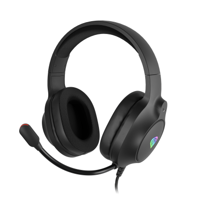 Genesis Gaming Headset Neon 213 RGB Wired Over-Ear Microphone Black