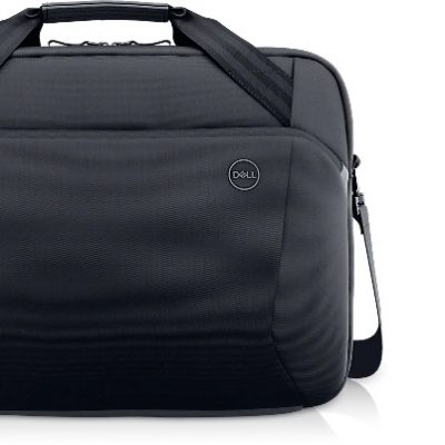 Dell Ecoloop Pro Slim Briefcase Fits up to size 15.6 " Briefcase Shoulder strap Waterproof Black