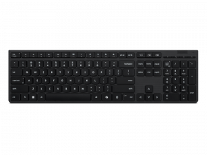 Lenovo Professional Wireless Rechargeable Keyboard Keyboard Wireless Bluetooth Lithuanian Grey