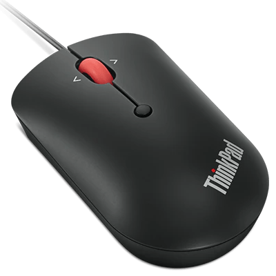 Lenovo ThinkPad USB-C Wired Compact Mouse USB-C Raven black