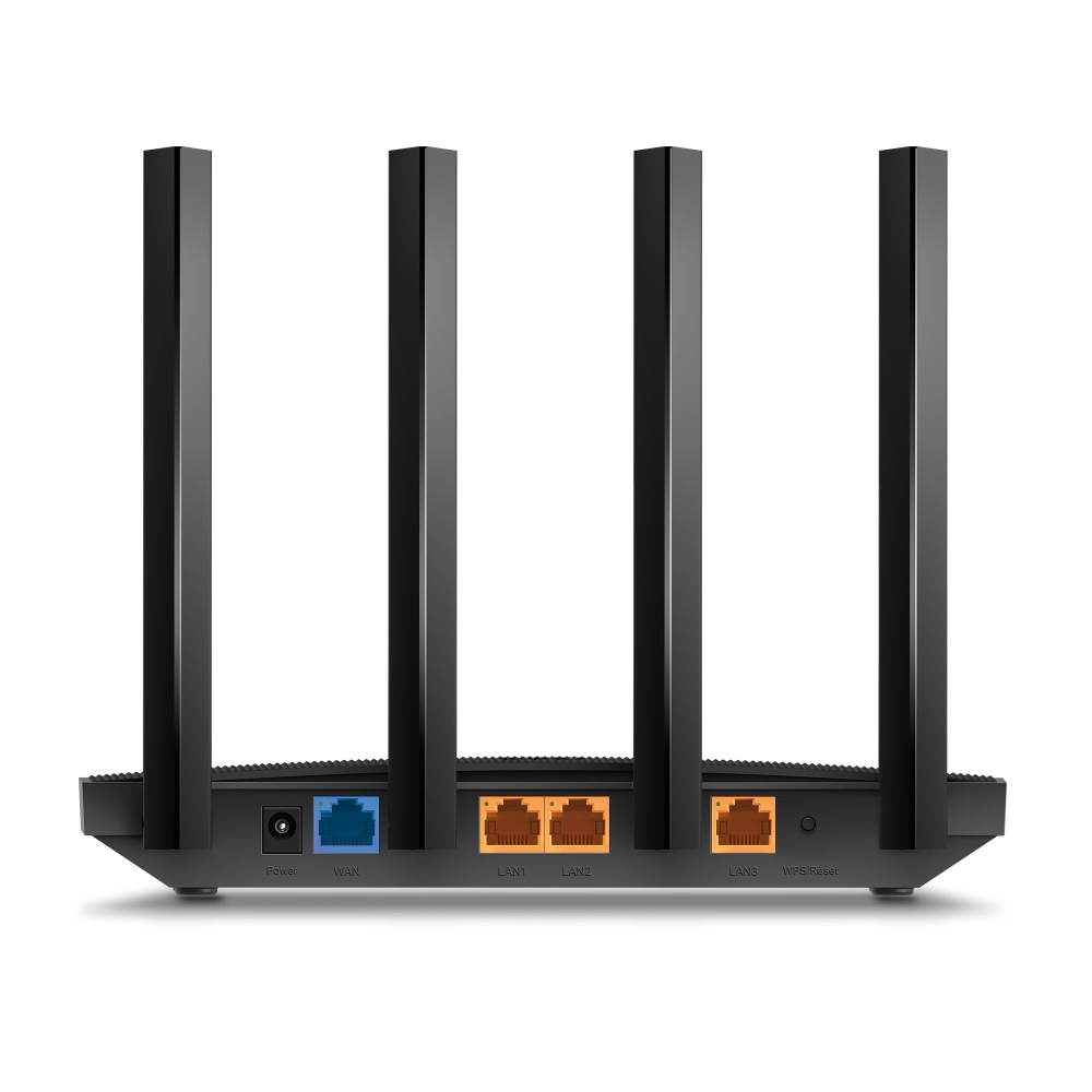 TP-LINK Wi-Fi 6 Router Archer AX12 802.11ax 300+1201 Mbit/s 10/100/1000 Mbit/s Ethernet LAN (RJ-45) ports 3 Mesh Support No MU-MiMO No No mobile broadband Antenna type External - Pilt 4