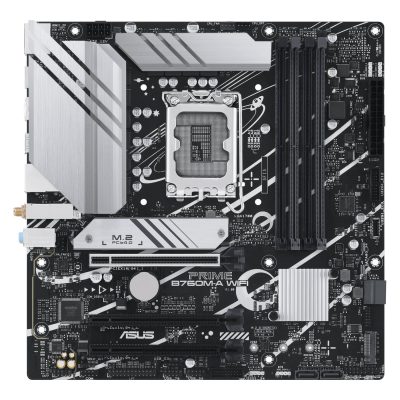 Asus PRIME B760M-A WIFI Processor family Intel Processor socket LGA1700 DDR5 Supported hard disk drive interfaces M.2, SATA Number of SATA connectors 4