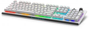 Dell Alienware Tri-Mode AW920K Wireless Gaming Keyboard Wireless Bluetooth RGB LED light Wireless connection US CHERRY MX Red Lunar Light