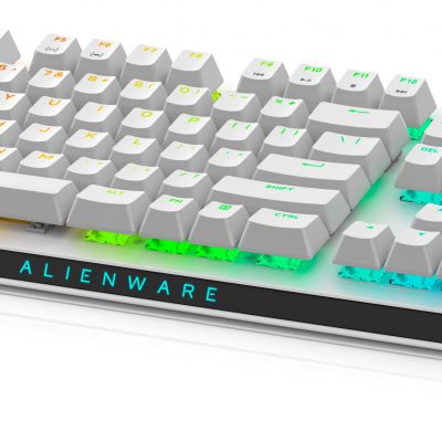 Dell Alienware Tri-Mode AW920K Wireless Gaming Keyboard Wireless Bluetooth RGB LED light Wireless connection US CHERRY MX Red Lunar Light
