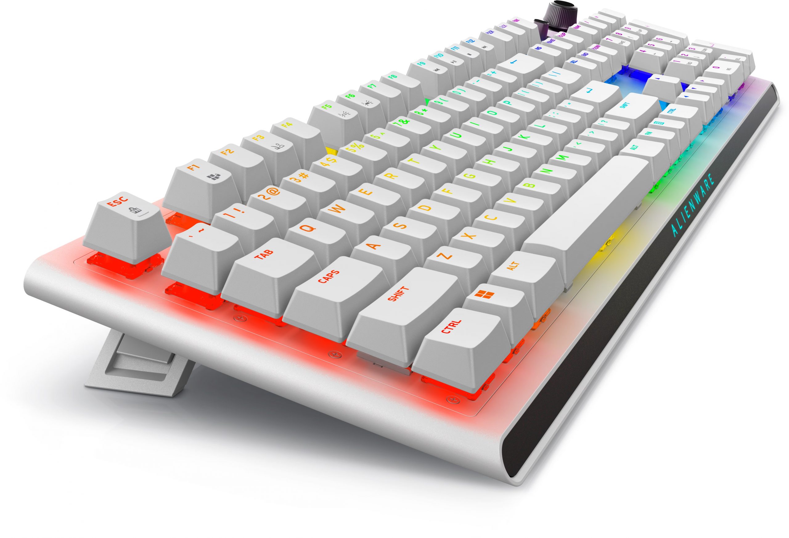 Dell Alienware Tri-Mode AW920K Wireless Gaming Keyboard Wireless Bluetooth RGB LED light Wireless connection US CHERRY MX Red Lunar Light - Image 3