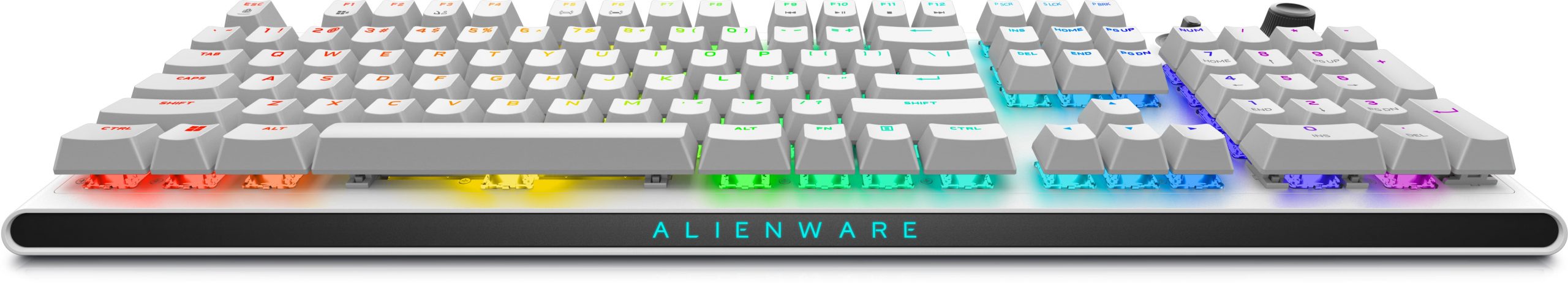 Dell Alienware Tri-Mode AW920K Wireless Gaming Keyboard Wireless Bluetooth RGB LED light Wireless connection US CHERRY MX Red Lunar Light - Image 4