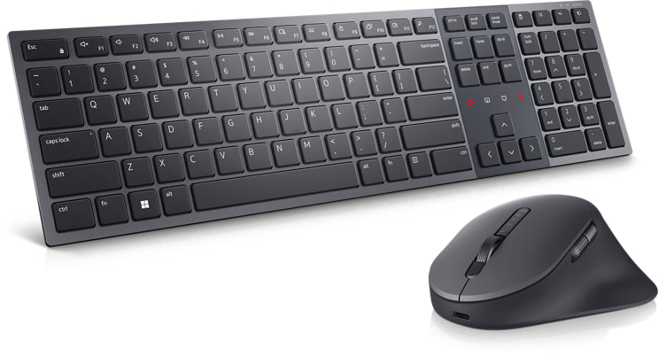 Dell Premier Collaboration Keyboard and Mouse KM900 Keyboard and Mouse Set Wireless Wireless connection US Graphite - Image 3