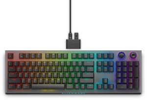 Dell Alienware Tri-Mode AW920K Wireless Gaming Keyboard Wireless Bluetooth RGB LED light Wireless connection US CHERRY MX Red Dark Side of the Moon