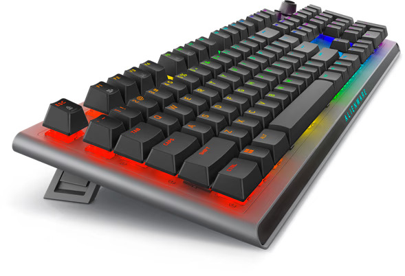 Dell Alienware Tri-Mode AW920K Wireless Gaming Keyboard Wireless Bluetooth RGB LED light Wireless connection US CHERRY MX Red Dark Side of the Moon - Image 4