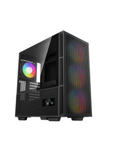 Deepcool MID TOWER CASE CH560 Digital Side window Black Mid-Tower ATX PS2