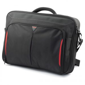 Targus Clamshell Laptop Bag CN418EU Briefcase Shoulder strap Black/Red