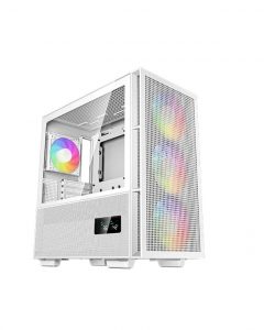 Deepcool MID TOWER CASE CH560 Digital Side window White Mid-Tower ATX PS2