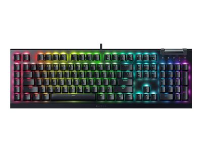 Razer Mechanical Gaming Keyboard BlackWidow V4 X Wired US Yellow Mechanical Switches (Linear) Black - Image 2