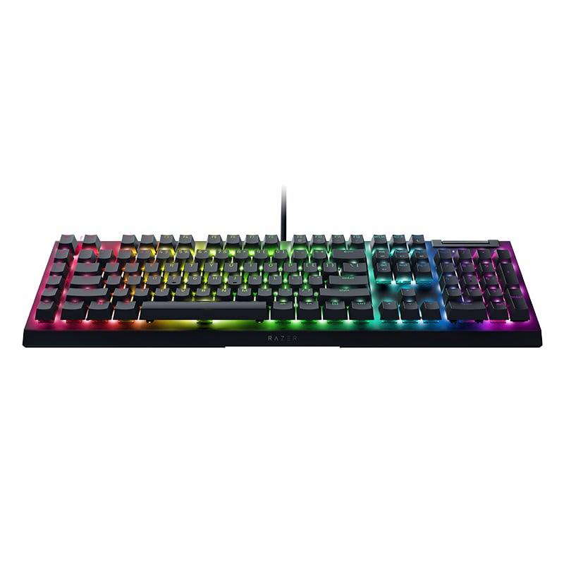 Razer Mechanical Gaming Keyboard BlackWidow V4 X Wired US Yellow Mechanical Switches (Linear) Black - Image 3