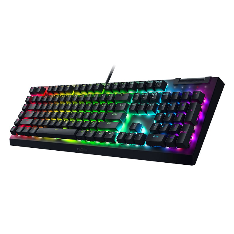 Razer Mechanical Gaming Keyboard BlackWidow V4 X Wired US Yellow Mechanical Switches (Linear) Black - Image 4