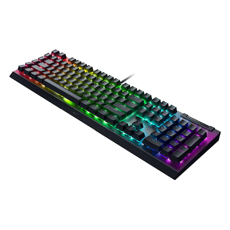 Razer Mechanical Gaming Keyboard BlackWidow V4 X Wired US Yellow Mechanical Switches (Linear) Black - Image 5