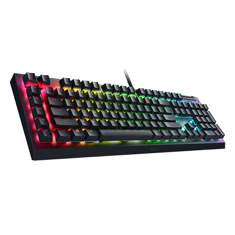 Razer Mechanical Gaming Keyboard BlackWidow V4 X Wired US Yellow Mechanical Switches (Linear) Black - Image 6