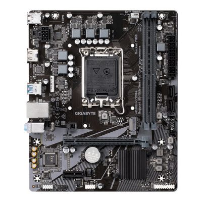 Gigabyte H610M K DDR4 1.0 M/B Processor family Intel Processor socket LGA1700 DDR4 DIMM Memory slots 2 Supported hard disk drive interfaces SATA, M.2 Number of SATA connectors 2 Chipset Intel H610 Express Micro ATX