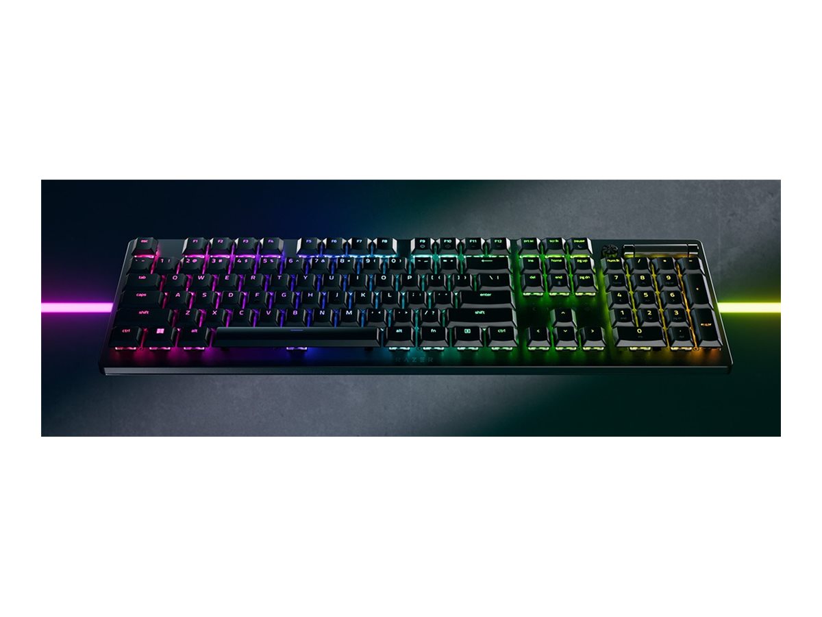 Razer Gaming Keyboard Deathstalker V2 Pro Wireless Bluetooth RGB LED light Wireless connection US Optical Switch Black