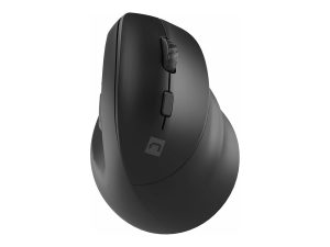 Natec Vertical Mouse Crake 2 Wireless Bluetooth, 2.4GHz Black
