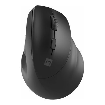 Natec Vertical Mouse Crake 2 Wireless Bluetooth, 2.4GHz Black