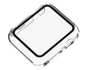 Fixed Apple Watch 45mm / Series 8 45mm Polycarbonate Clear Full frame coverage; Rounded edges; 100% transparent Screen protector Case