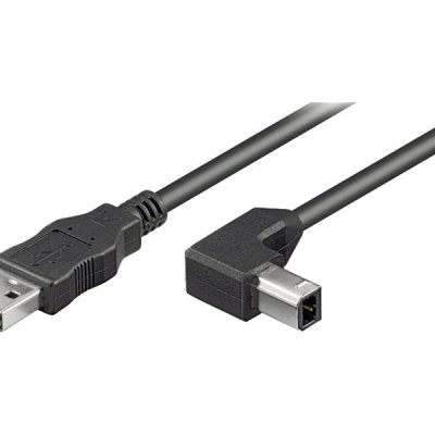 Goobay USB 2.0 Hi-Speed Cable 90° USB to USB
