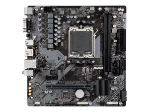Gigabyte B650M S2H 1.0 M/B Processor family AMD Processor socket AM5 DDR5 DIMM Memory slots 2 Supported hard disk drive interfaces SATA Number of SATA connectors 4 Chipset AMD B650 Micro ATX