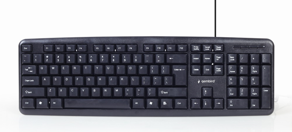 Gembird 4-in-1 Multimedia office set KBS-UO4-01 Keyboard, Mouse, Pad and Headset Set Wired Mouse included US Black - Image 4