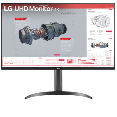 LG 32BR55UK-B 31.5 " VA UHD 16:9 60 Hz 4 ms 3840 x 2160 pixels 250 cd/m² HDMI ports quantity 2