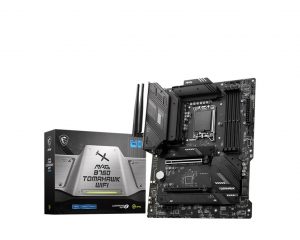 MSI MAG B760 TOMAHAWK WIFI Processor family Intel Processor socket LGA1700 DDR5 Supported hard disk drive interfaces SATA, M.2 Number of SATA connectors 4