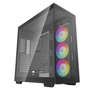 Deepcool Full Tower Gaming Case CH780 Side window Black ATX+ ATX PS2