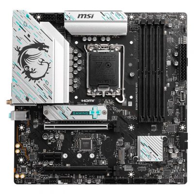 MSI B760M GAMING PLUS WIFI Processor family Intel Processor socket LGA1700 DDR5 Supported hard disk drive interfaces SATA, M.2 Number of SATA connectors 4