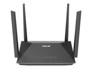 Asus AX1800 AiMesh Wireless Router RT-AX52 802.11ax 10/100/1000 Mbit/s Ethernet LAN (RJ-45) ports 3 Mesh Support Yes MU-MiMO No No mobile broadband Antenna type External